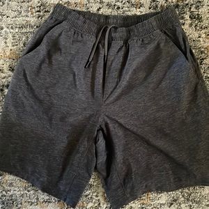 Large lululemon liner less shorts. Worn once